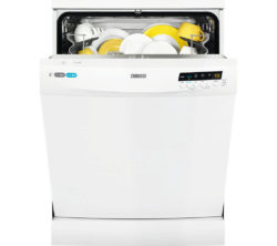 ZANUSSI  ZDF26011WA Full-size Dishwasher - White